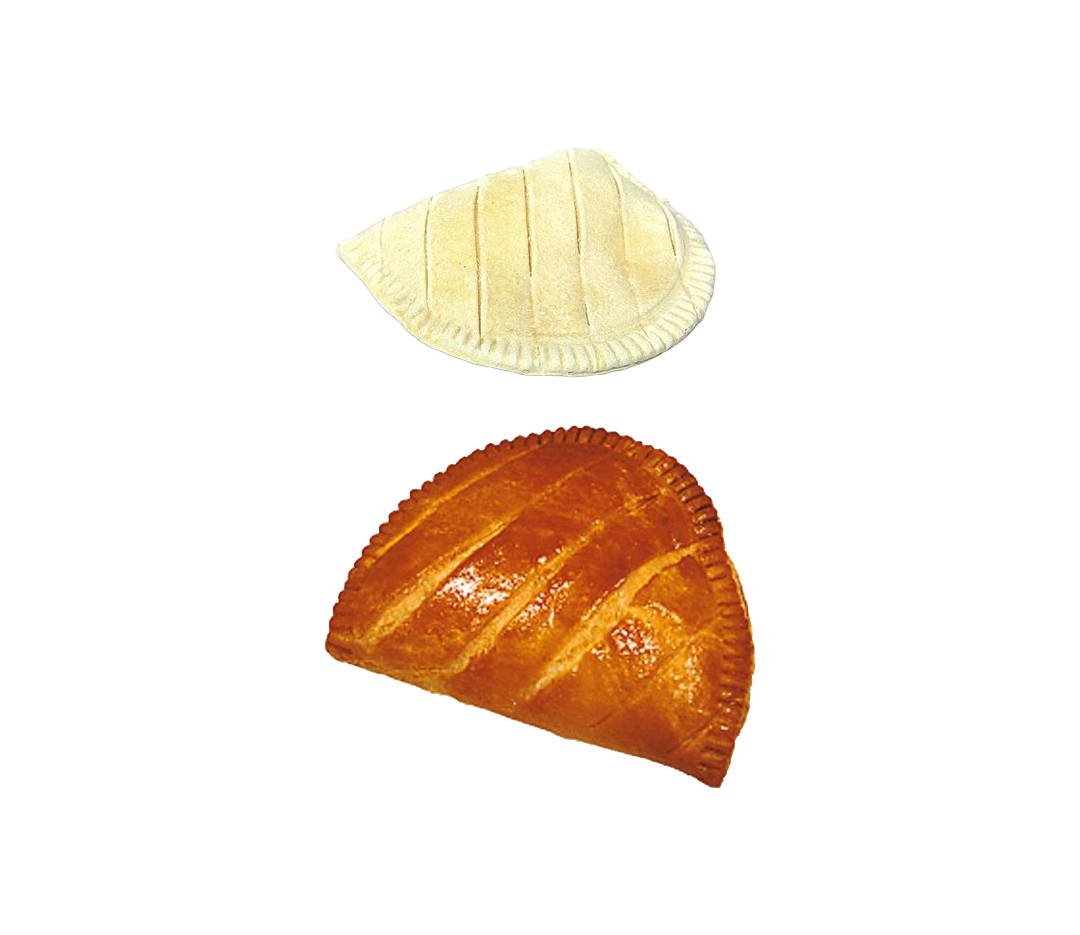 Chausson crème pâtissière 100 g - 45 pièces
