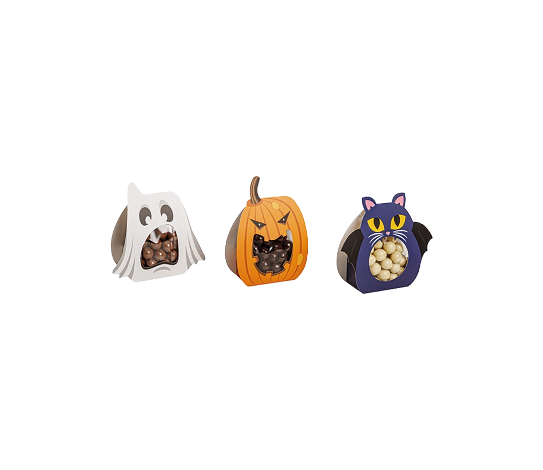Boites carton Halloween