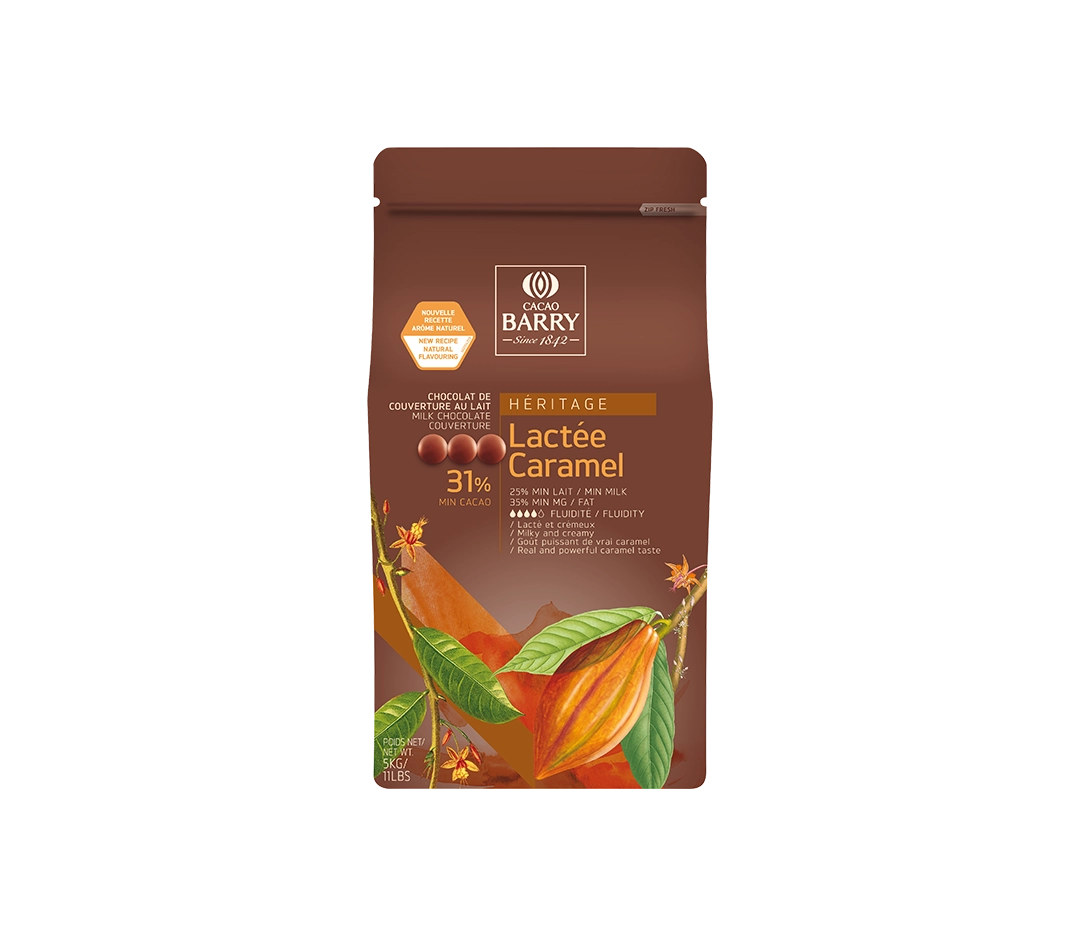 Couverture lactée caramel | CALLEBAUT - 5 kg