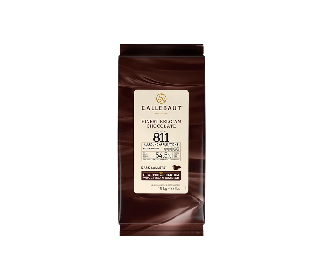 Couverture noire 54,5% cacao - 10kg
