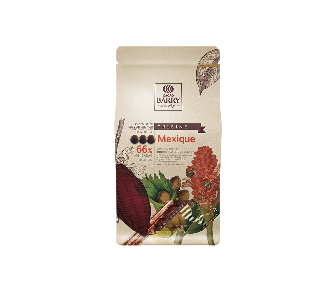 Chocolat noir Mexique 66% - 1kg