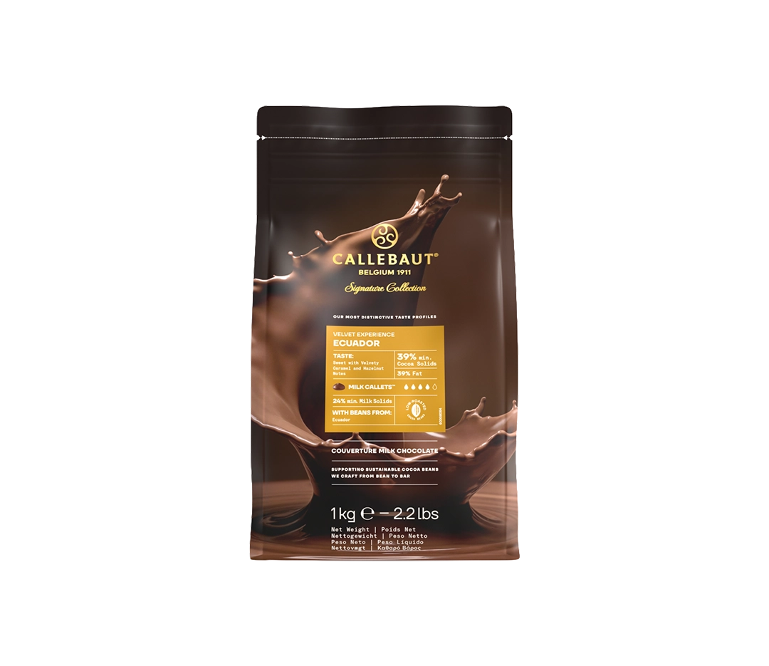 Couverture chocolat Équateur 39% | Callebaut - 2.5 kg