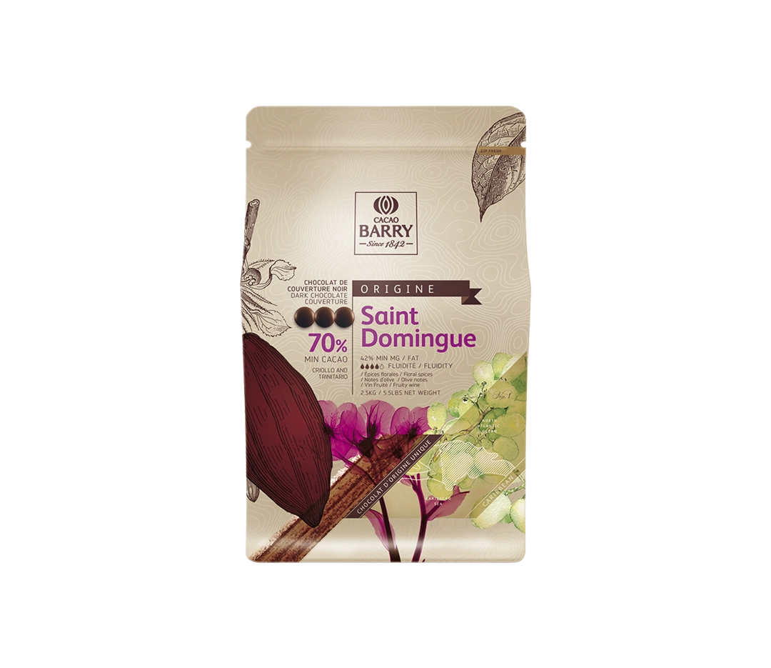 Chocolat St Domingue 70% - 2,5kg