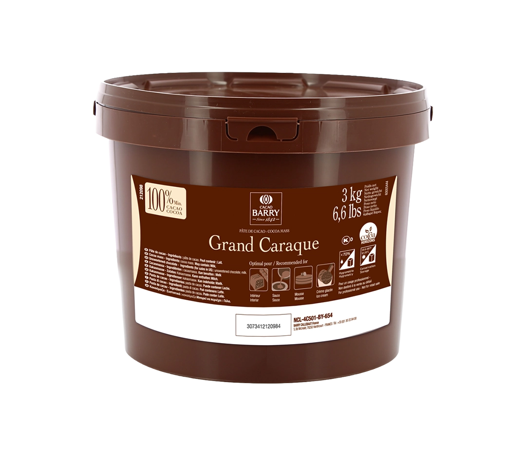 Pâte cacao Grand Caraque - 3kg
