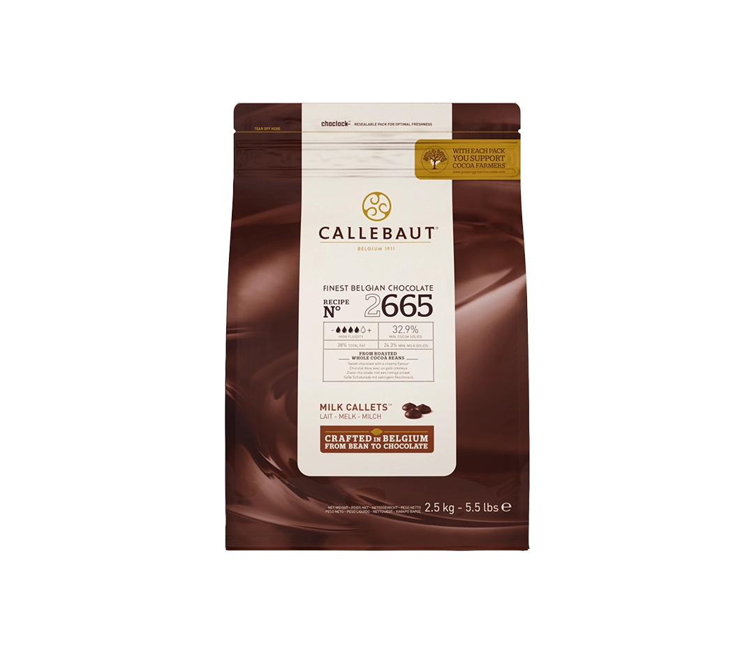 Chocolat lait 33,3% - 2,5kg