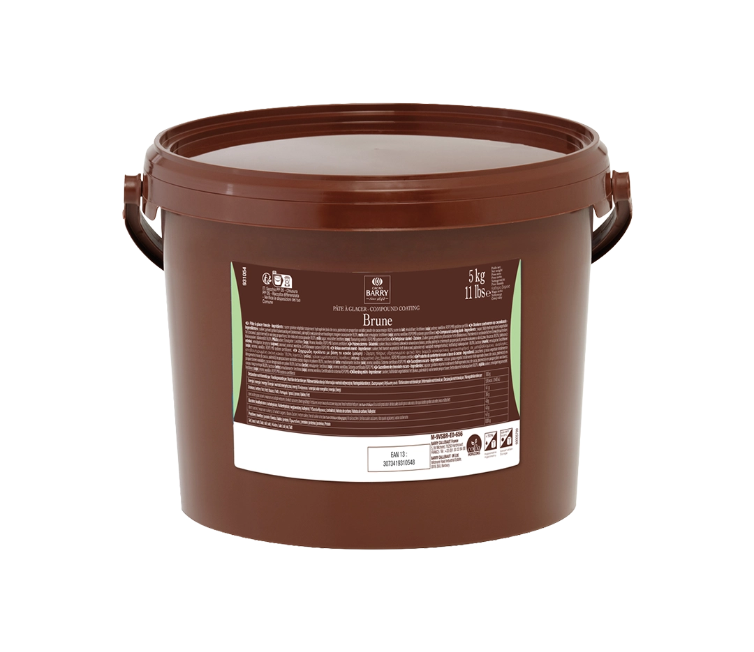 Pâte à glacer brune - 5kg