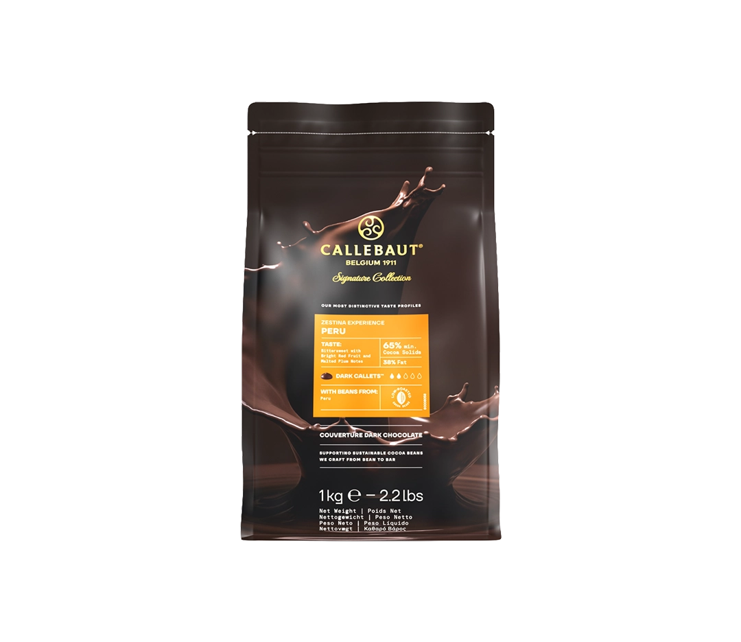 Couverture chocolat Pérou 65% | Callebaut - 1 kg