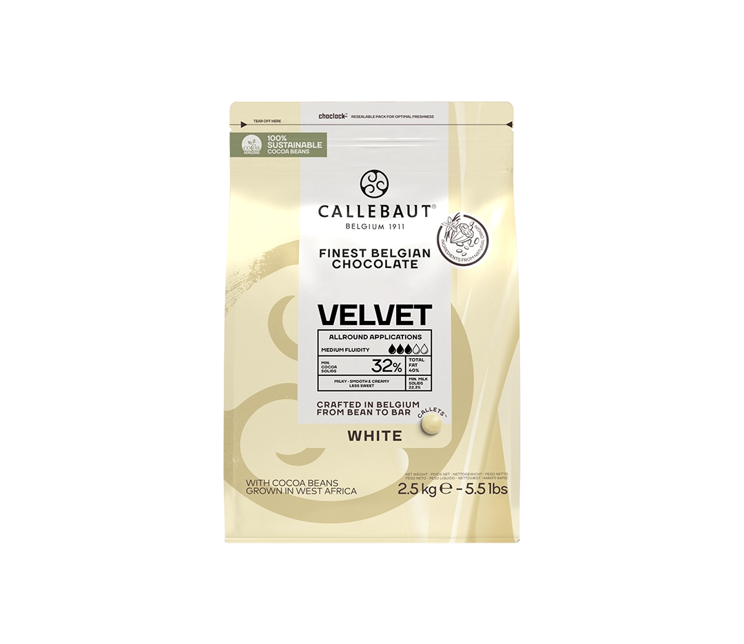 Chocolat blanc 33,1% - 2,5kg