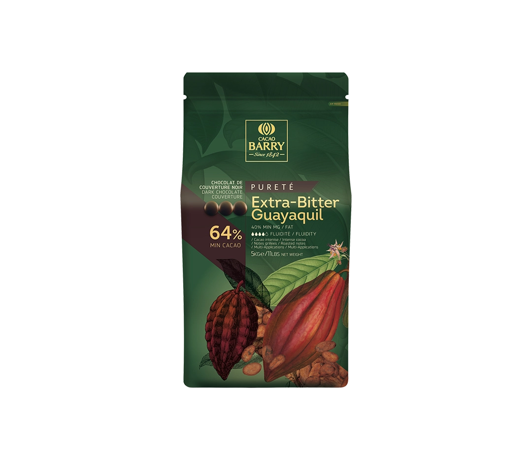 Chocolat Extra-Bitter 64% de cacao - 5kg