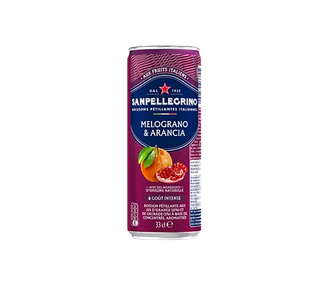 San Pellegrino Melograno & Arancia -33 cl X 24