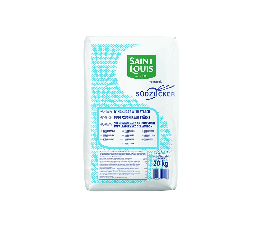 Sucre glace avec amidon | Saint Louis - Sac 20 kg