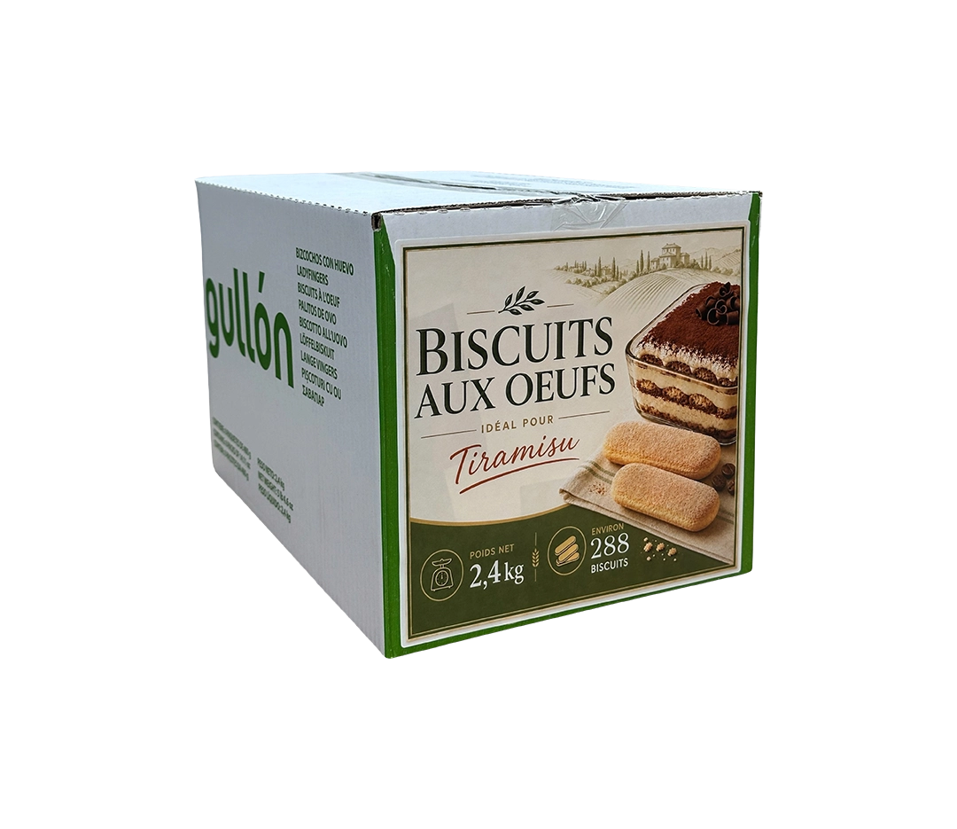 Biscuits aux œufs | Gullón - Carton 2,4 kg
