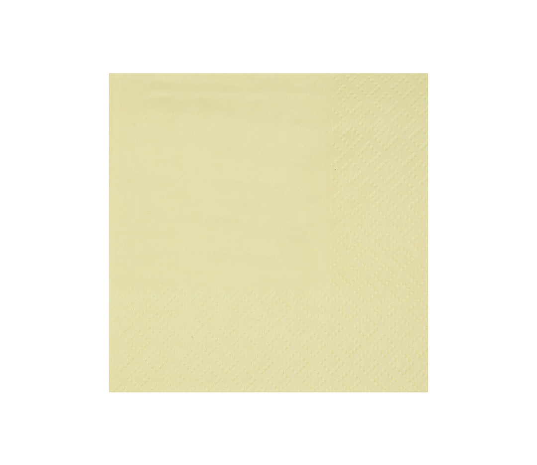 Serviettes cocktail crystal champagne | Santex - X 25