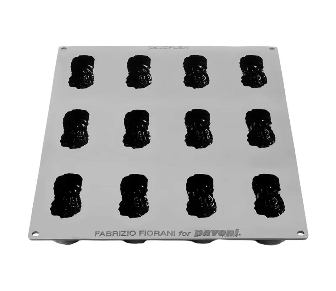 Moule silicone trompe l'œil cacahuète | Pavoni - X 12