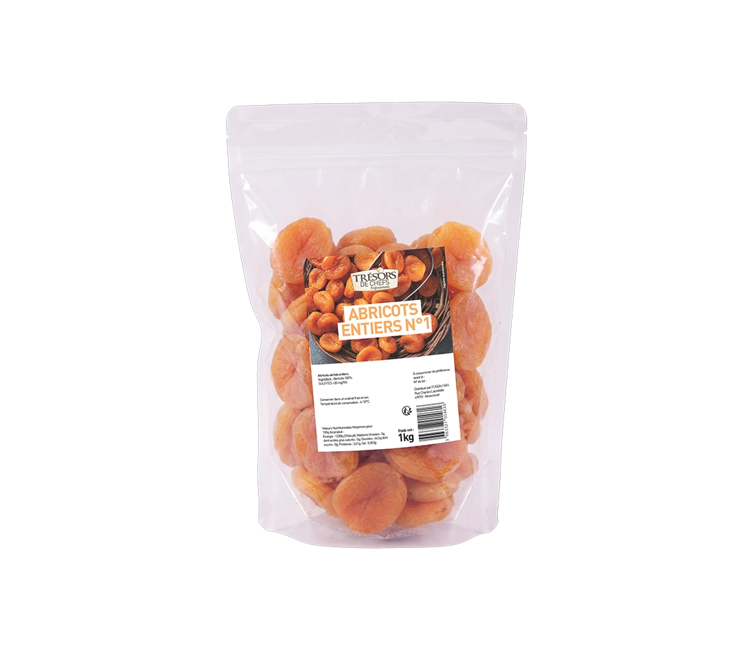 Abricots secs entiers | TDCP - 1 kg