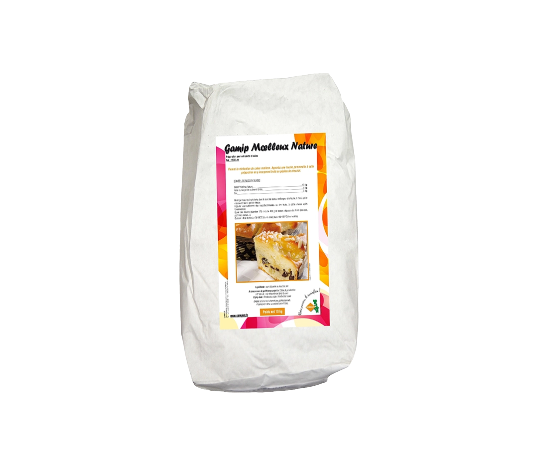 Gamip moelleux nature - 10 kg