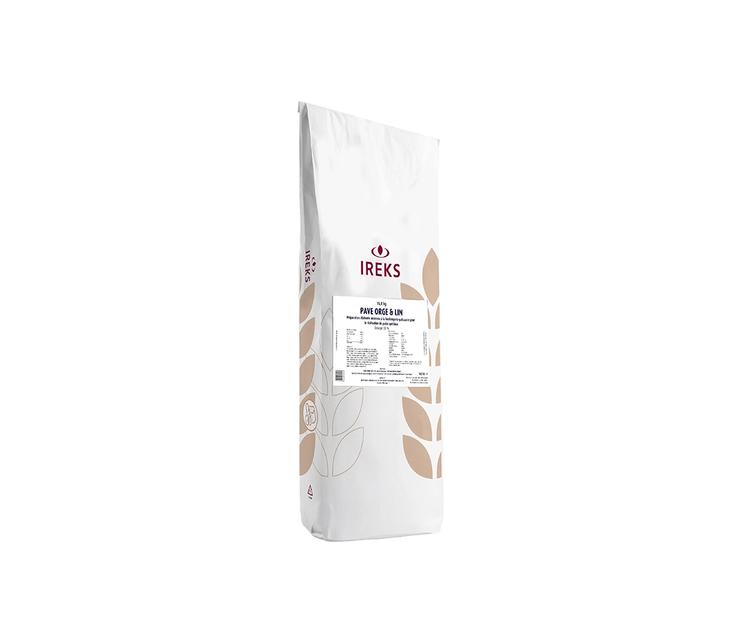 Farine Rex Pavé Orge & Lin Ireks - 15kg