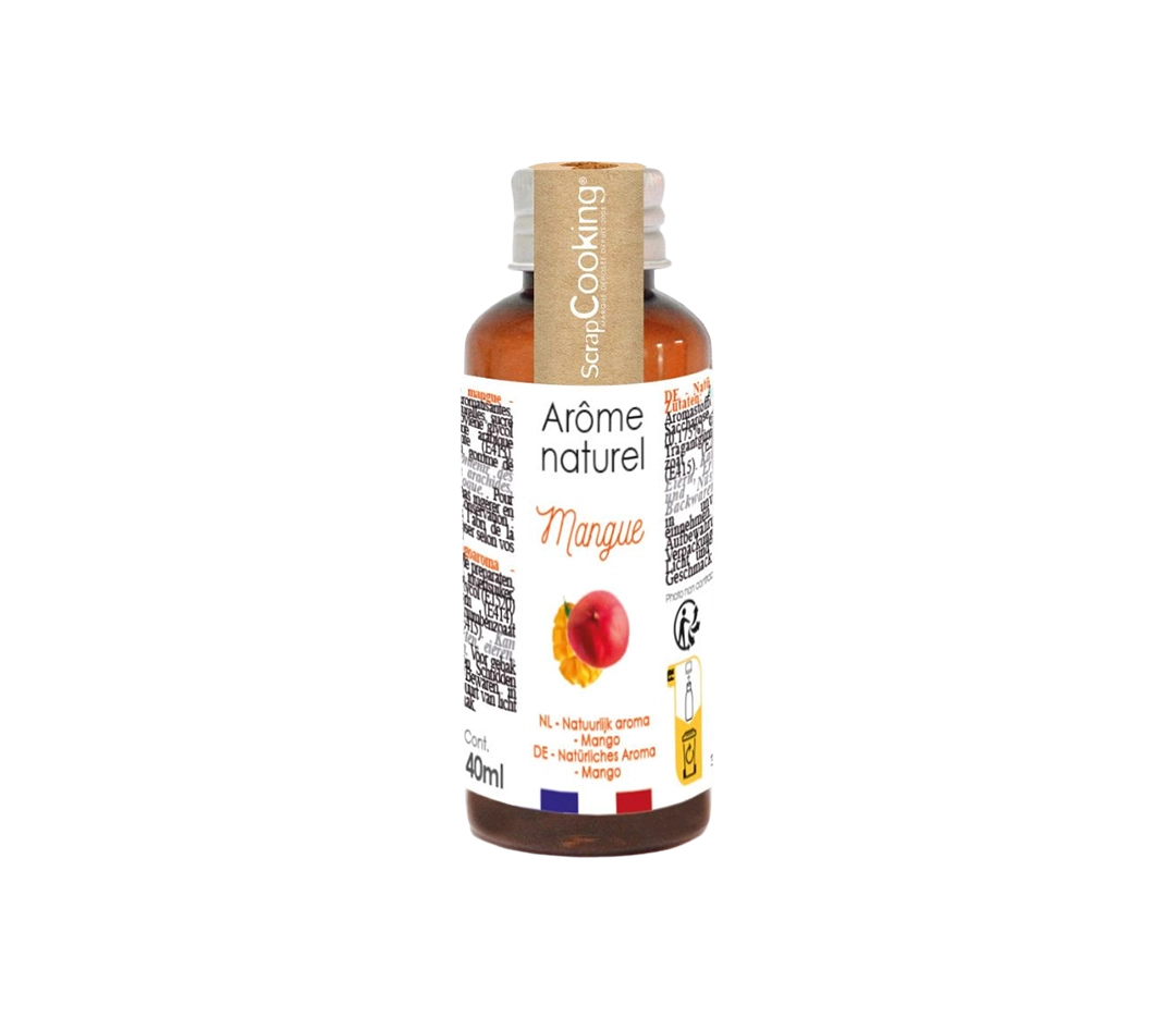 Arôme naturel de mangue pour pâtisserie - 40ml