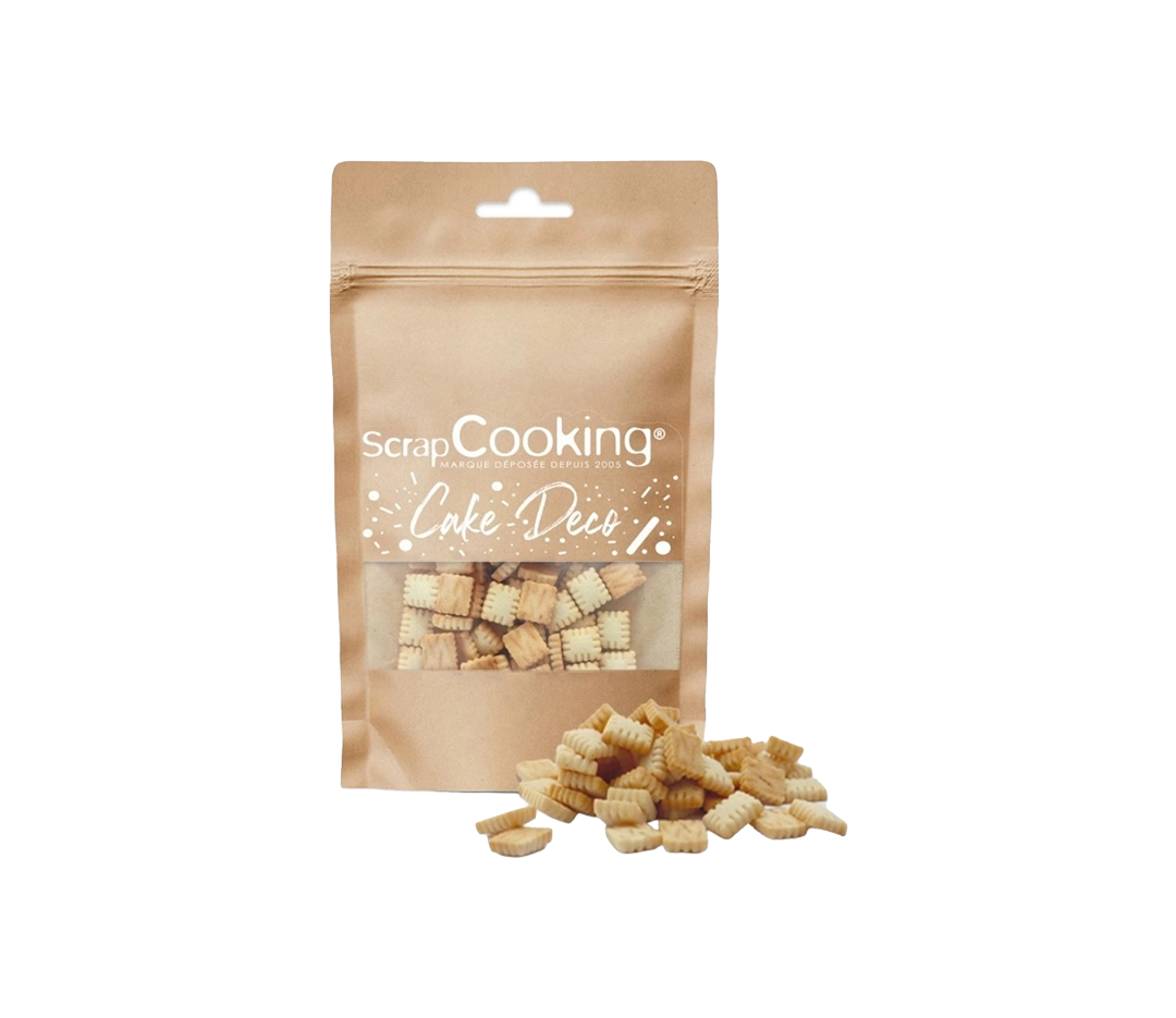 Petit beurre nature 45g pour décors de pâtisserie