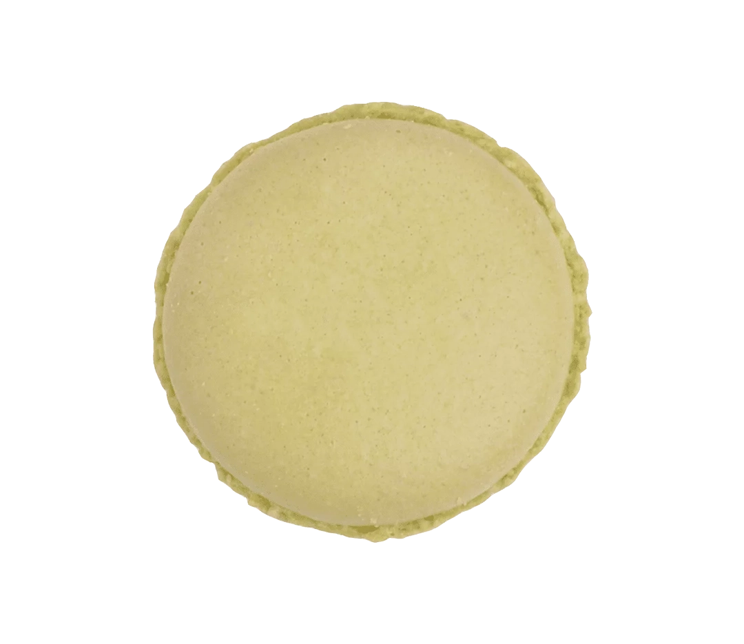 Coque macaron vert pistache | Nuances Gourmandes - 3,5 cm