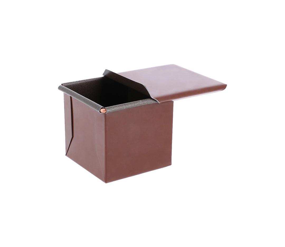 Moule cube anti-adhésif avec couvercle 11 X 11 cm | Mallard - X 10