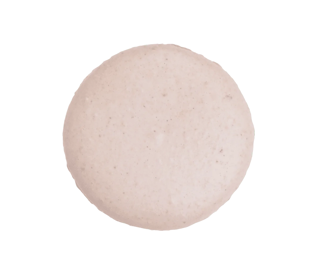 Coque macaron blanc vanille | Nuances Gourmandes - 3,5 cm
