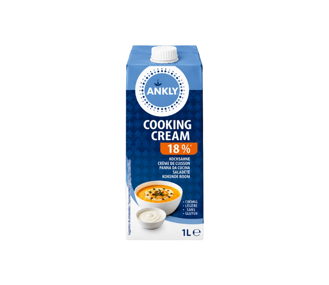 Crème de cuisson UHT 18% | Ankly - 1L