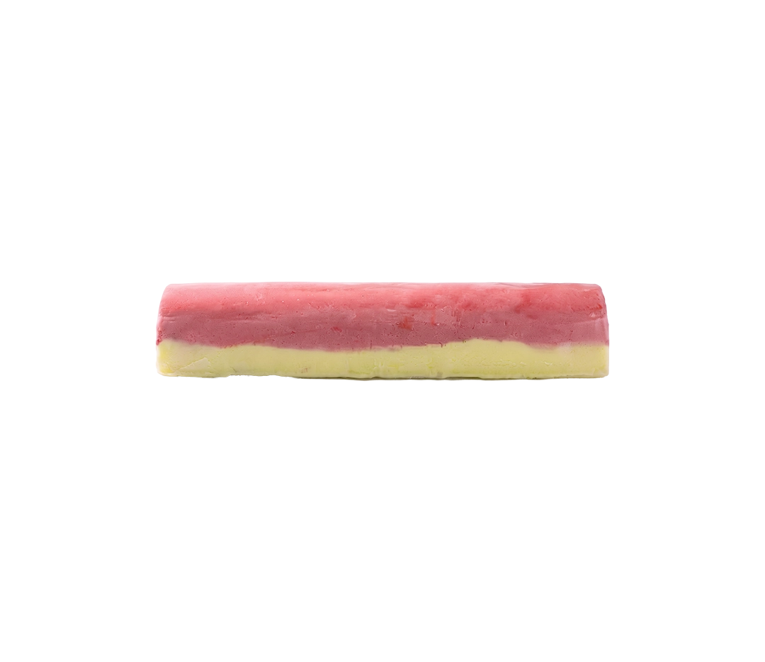 Gouttière glacée framboise pistache 54 cm | Les Glaces de Louizette - X2