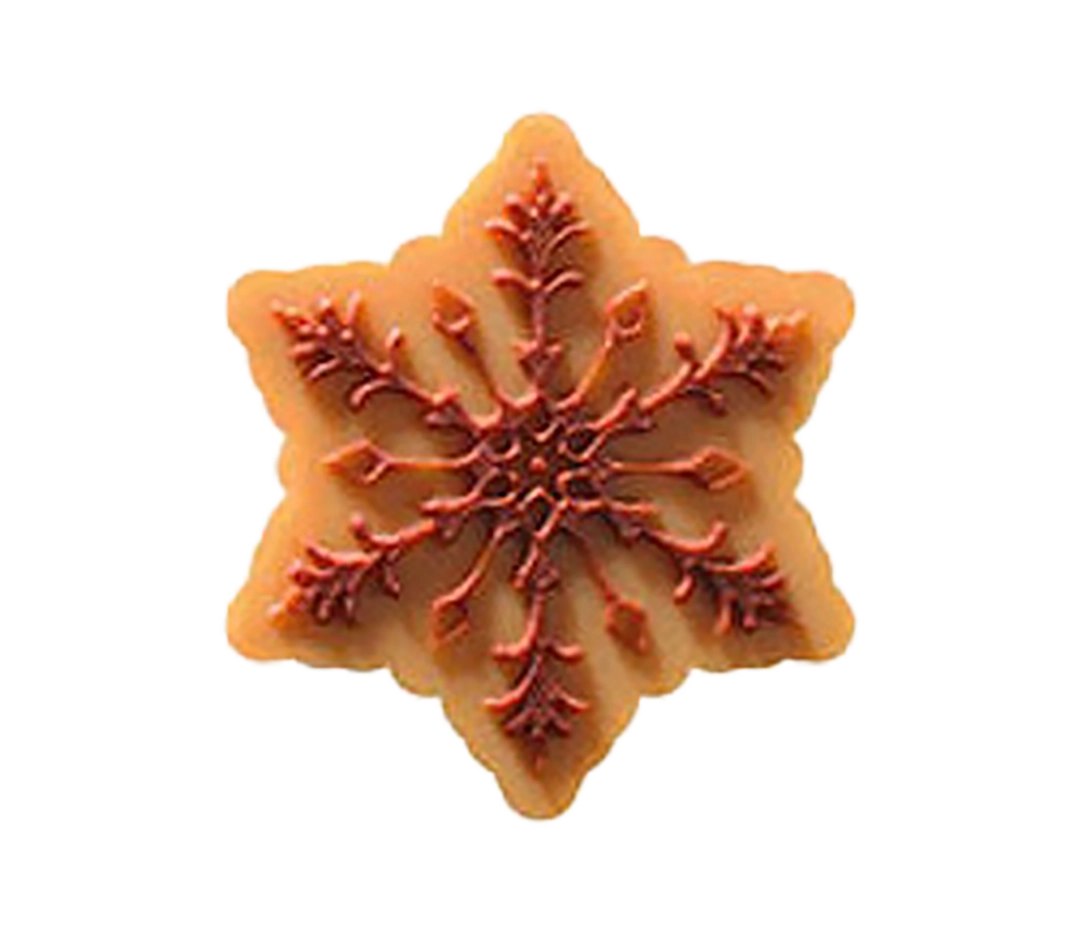 Petits flocons chocolat blanc caramélisé et lait avec relief 'Noir' | PCB Création - X 180