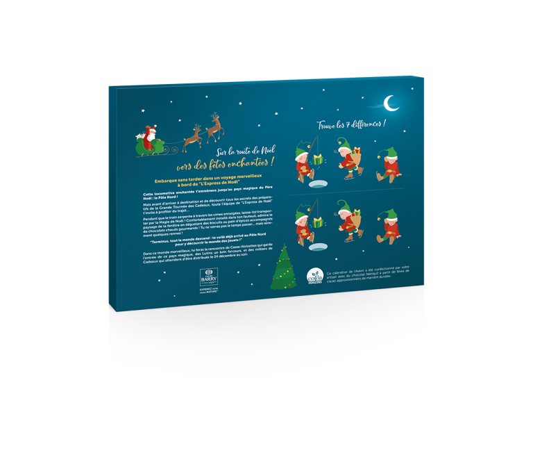 KIT 10 CALENDRIERS AVENT EXPRESS DE NOEL