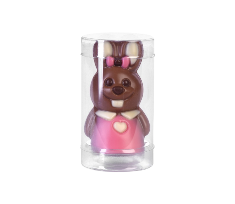 TUBE LAPIN CHOCOLAT 10GRS.