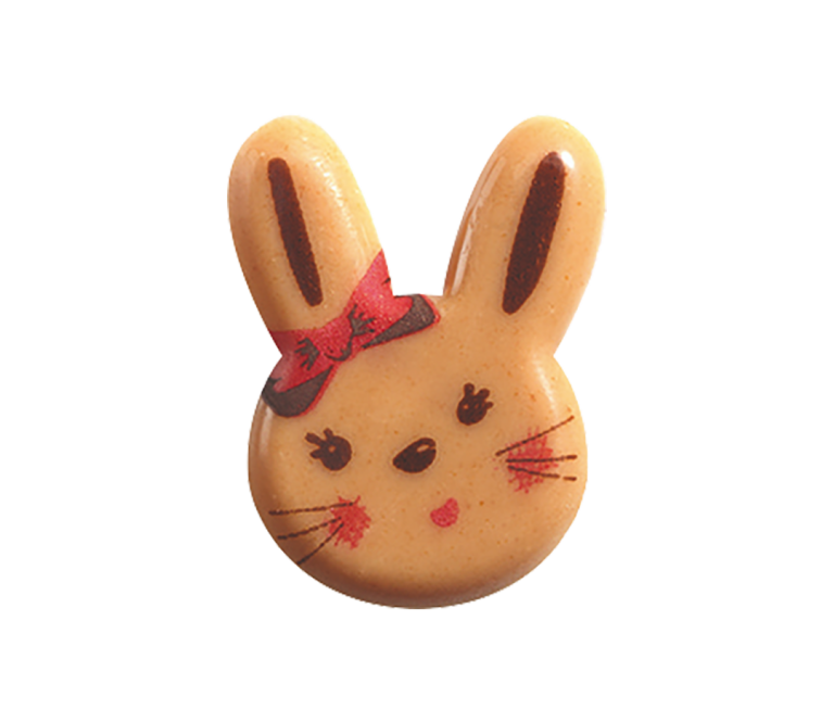 Petites têtes de lapin CBC 2 designs