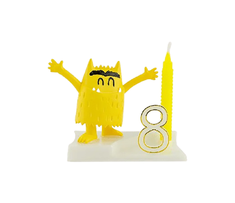 Bougie petit monstre