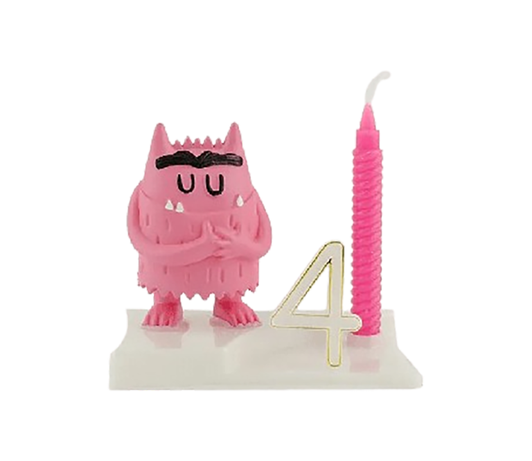 Bougie petit monstre