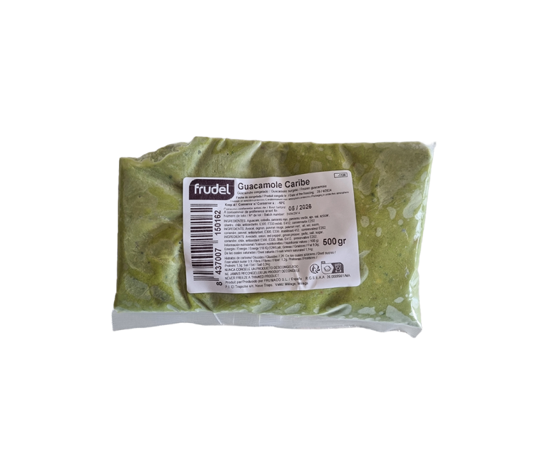 Guacamole épicée surgelé - 500g