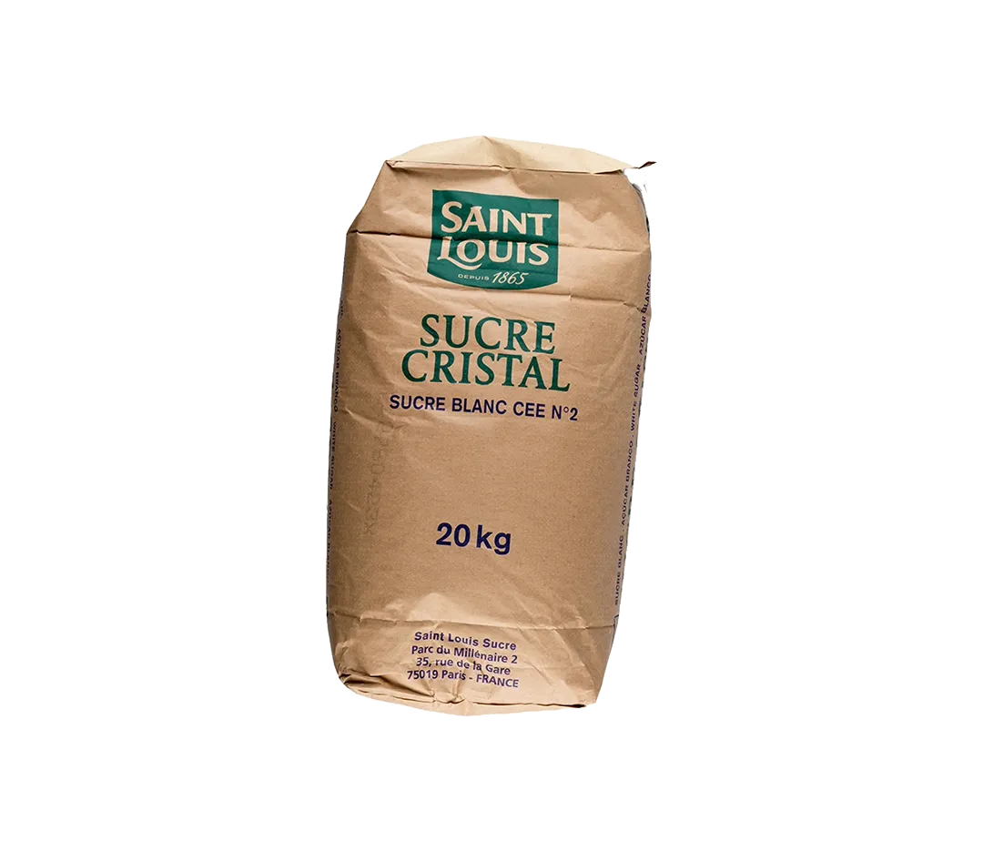 Sucre cristal fin - 20kg