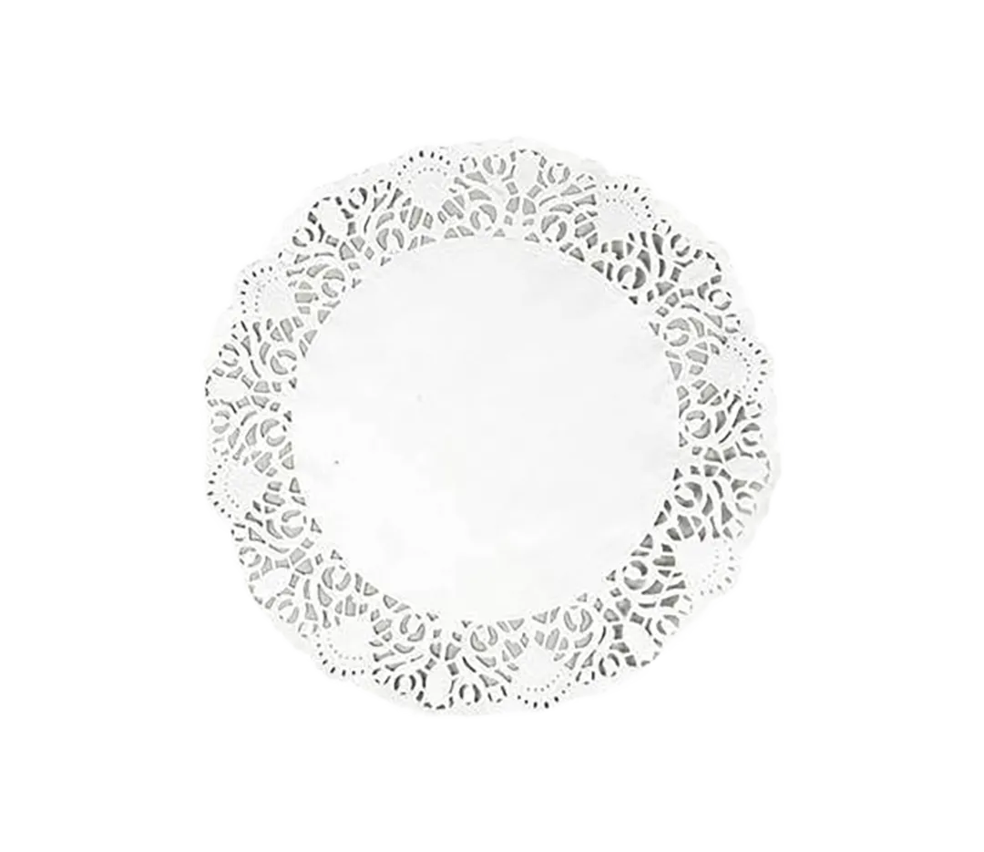Dentelle ronde blanche - x250