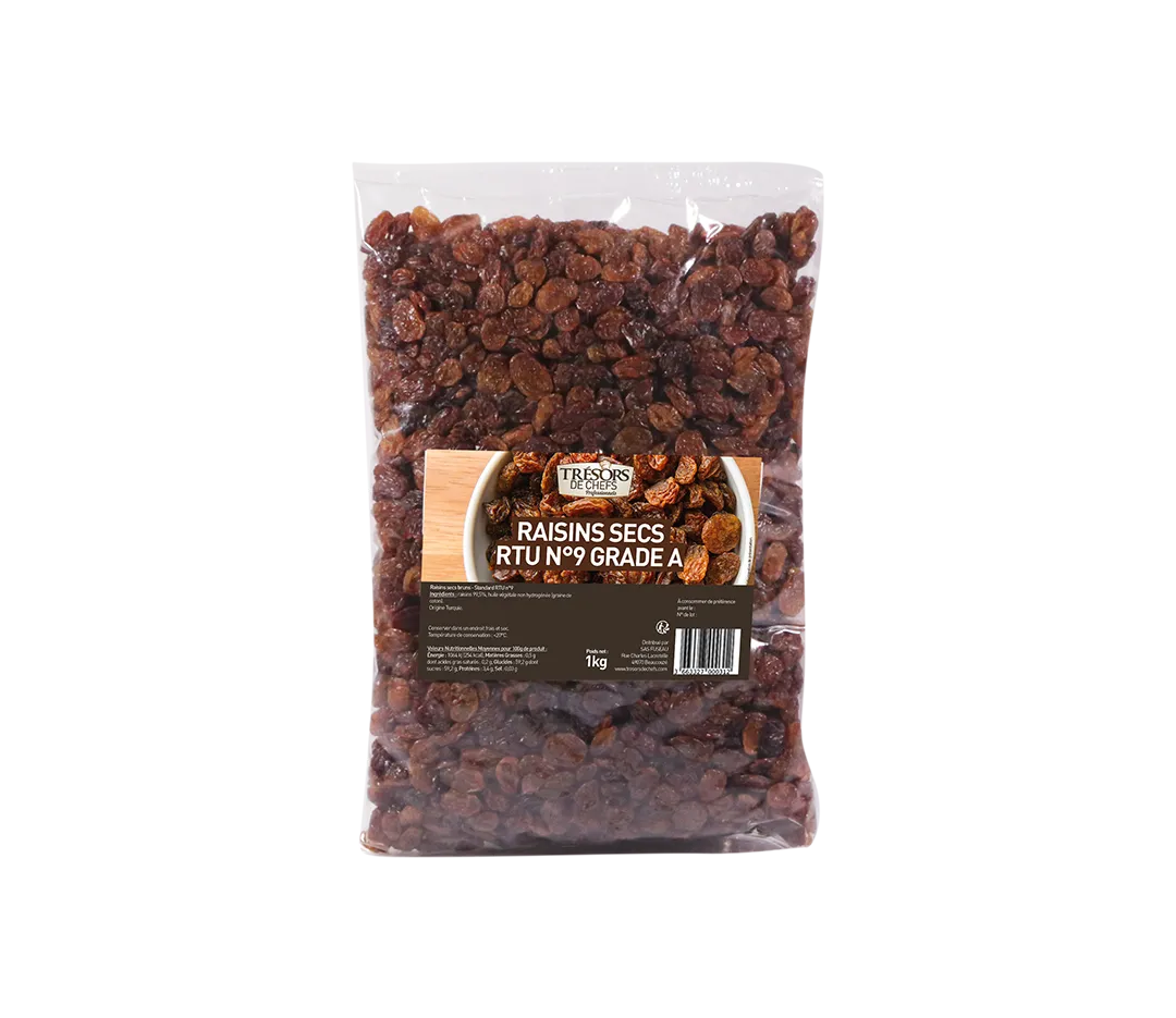 Raisins secs RTU  - 1kg