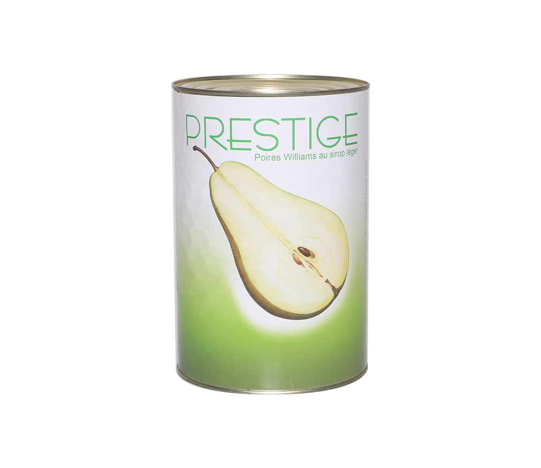 Poires sirop prestige