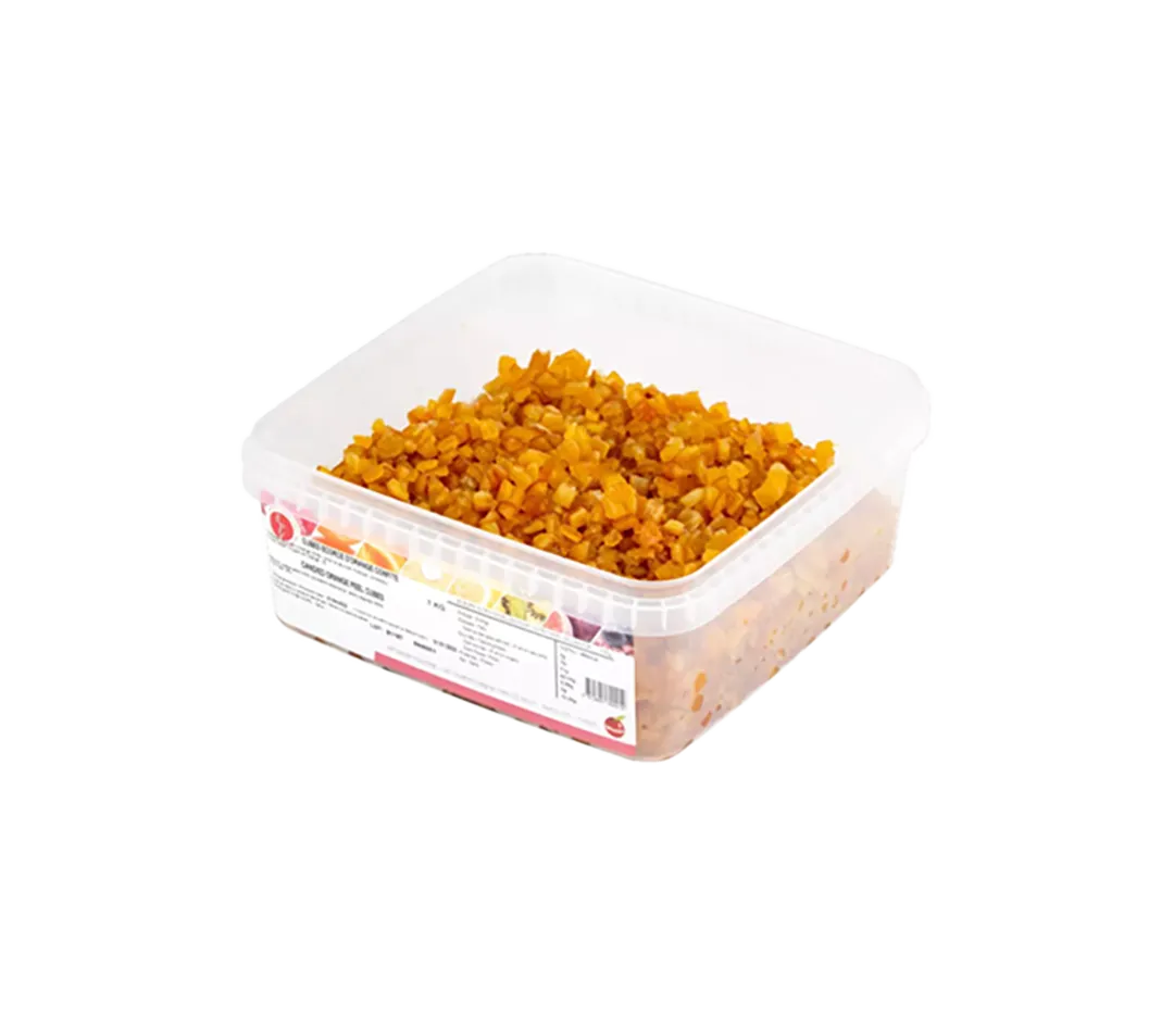 Ecorce cube d'orange - 1 kg