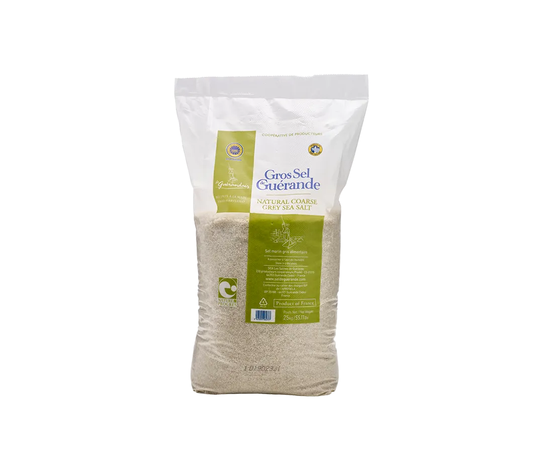 Sel de mer gros gris - 25kg