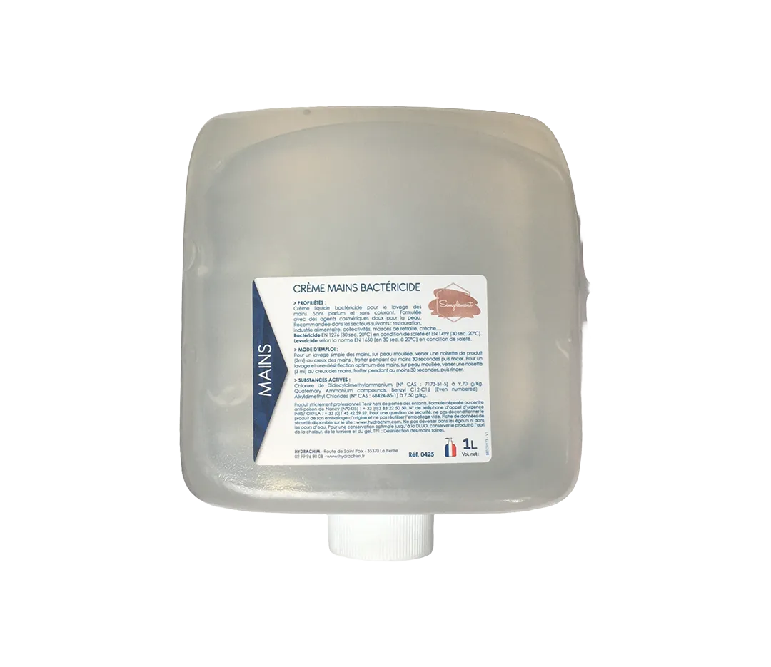 CREME MAINS BACTER POCHE SOUPLE 1L- CPR