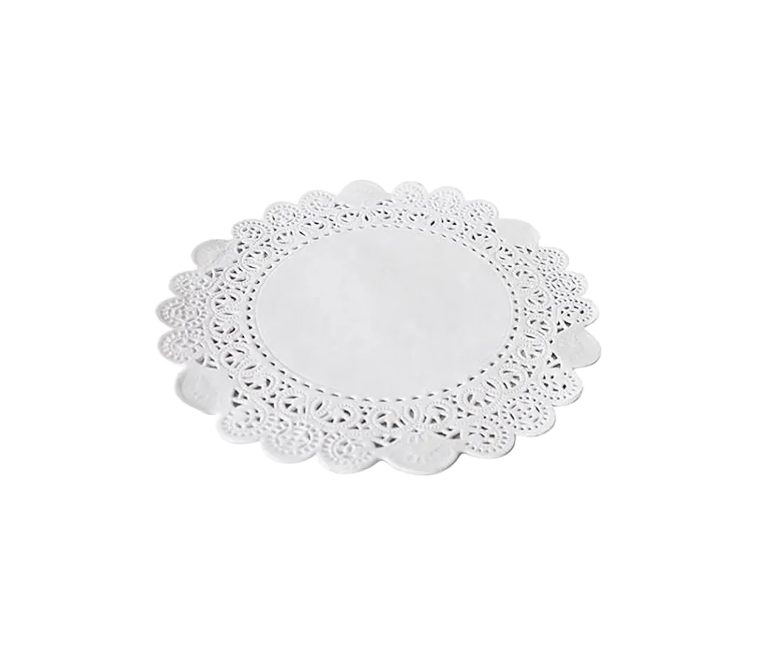 Dentelle ronde blanche - x250