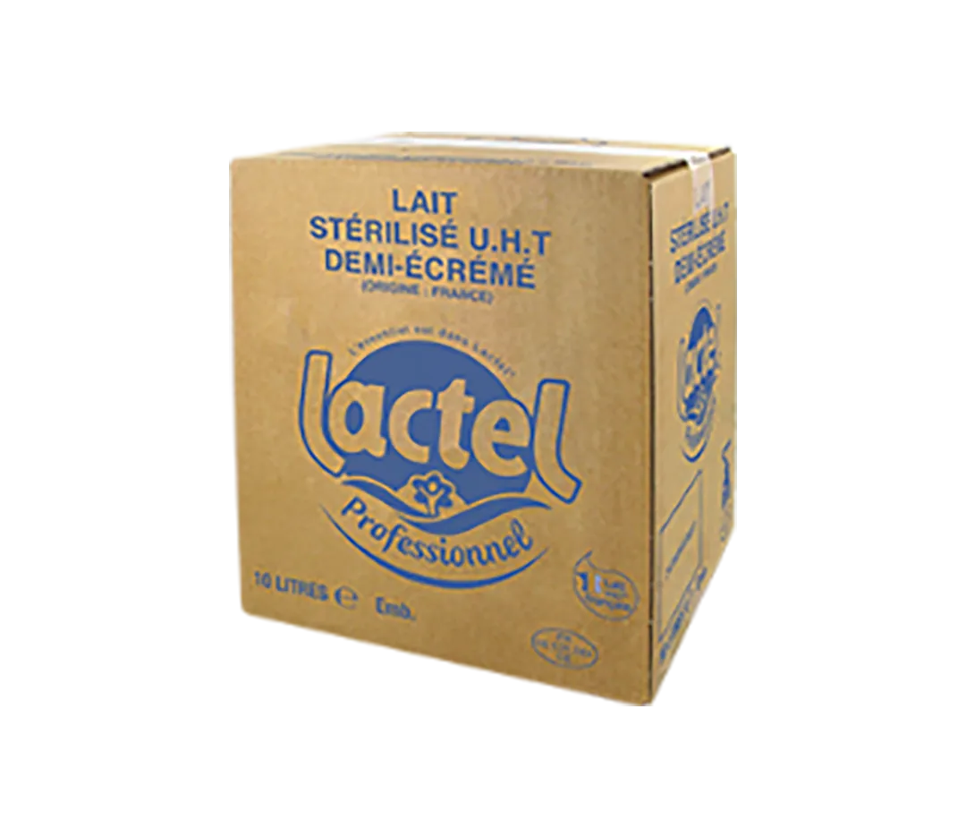 Lait UHT demi-écrémé - 10L