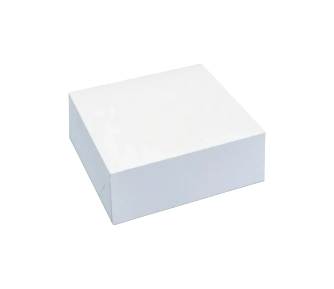 Boites pâtissières blanches x25
