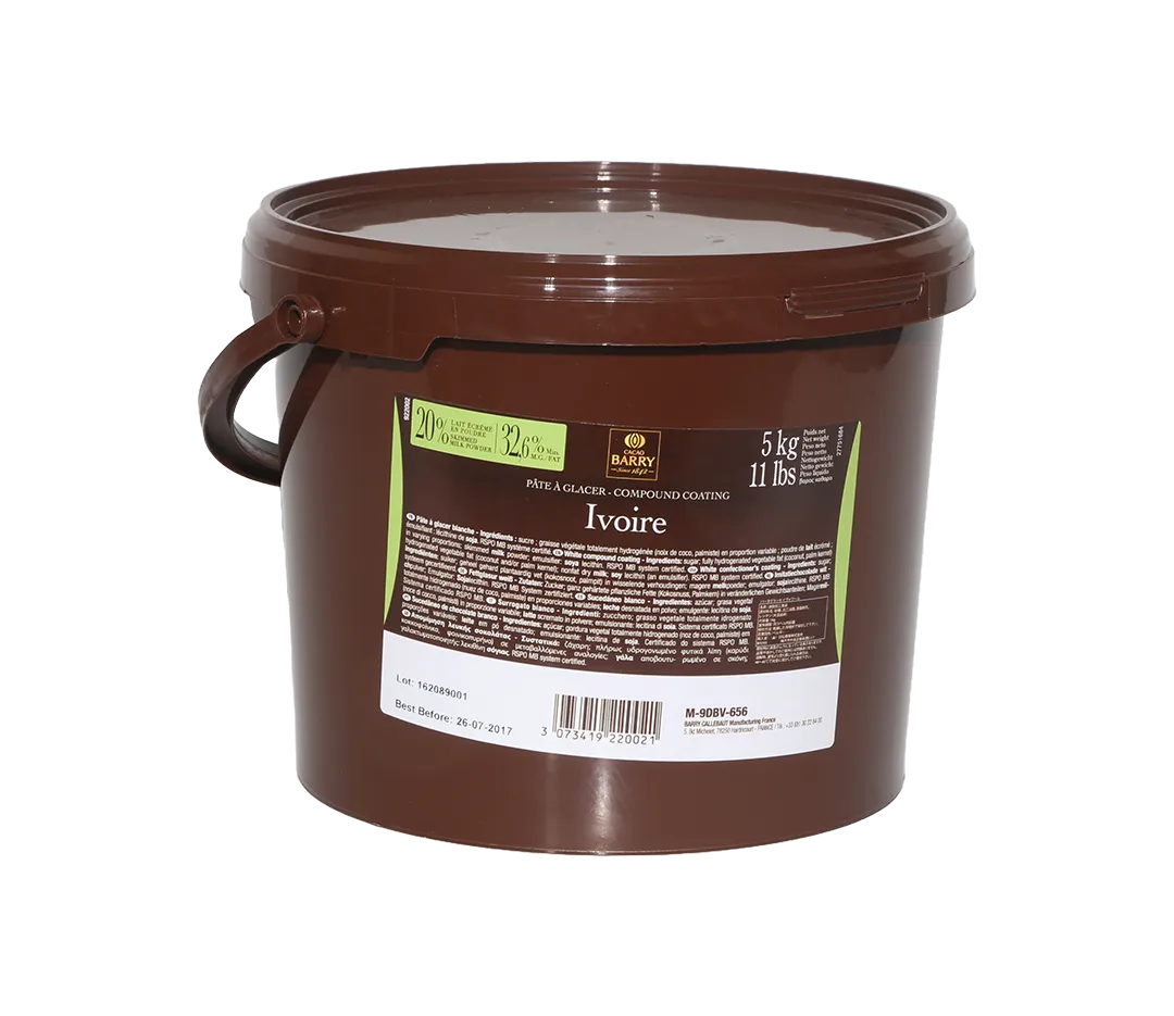 Pâte à glacer ivoire - 5kg