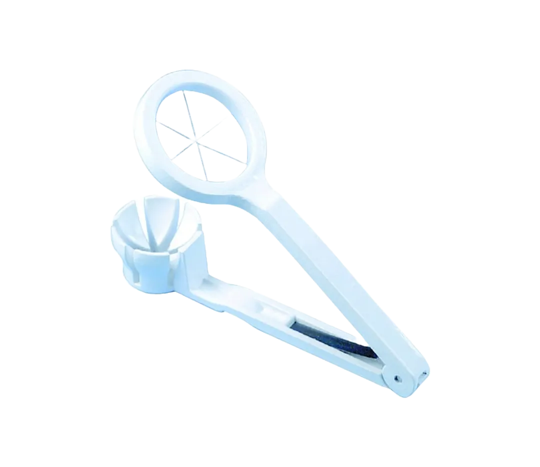Coupe-oeufs en 6 quartiers