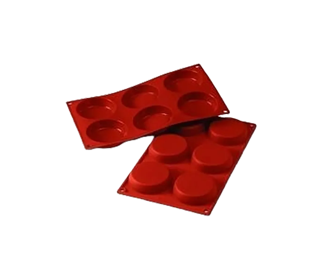 Moules silicone 6 millassons.