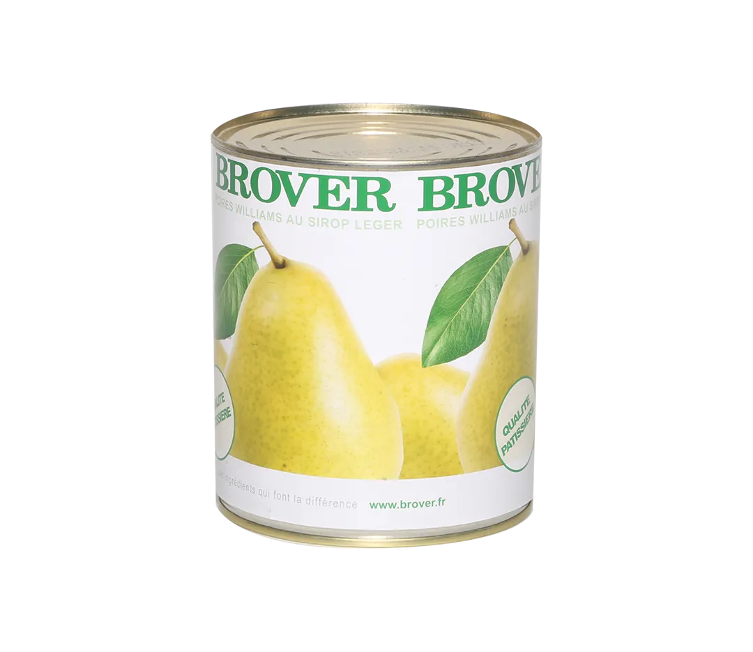 Poires Williams au sirop