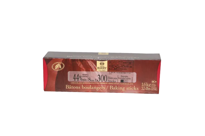 Bâtons de chocolat noir 44% x 300 - 1,6kg
